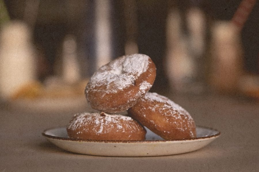 Desserts Potato doughnuts